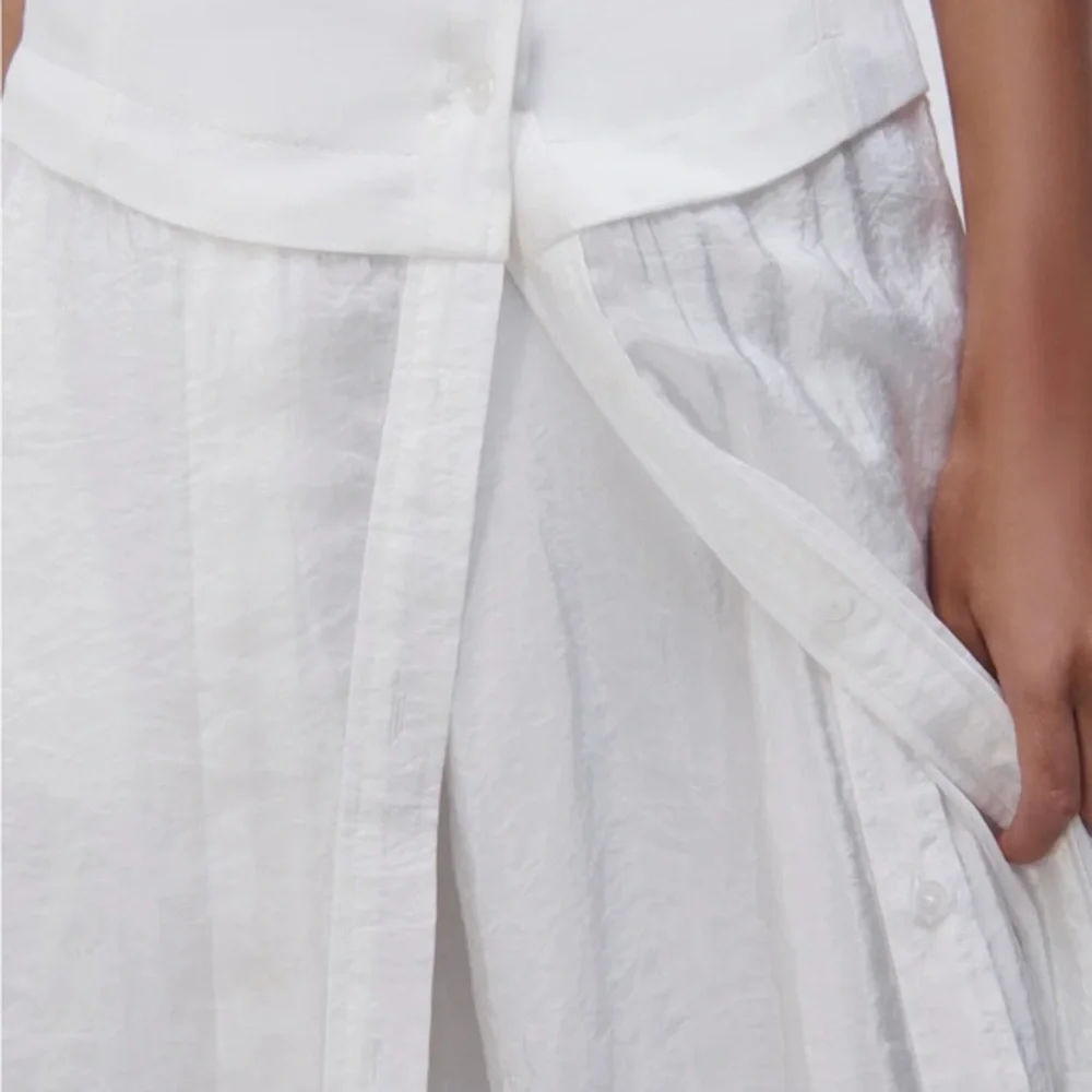 Jonathan Simkhai Ala Parachute‎ Dress - White Size 4 - Picture 14 of 15